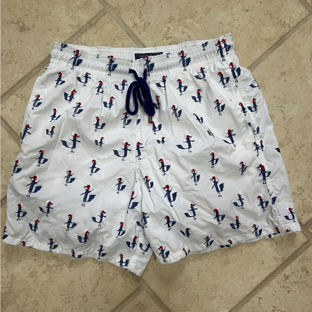 Vilebrequin Embroidered Swim Trunks